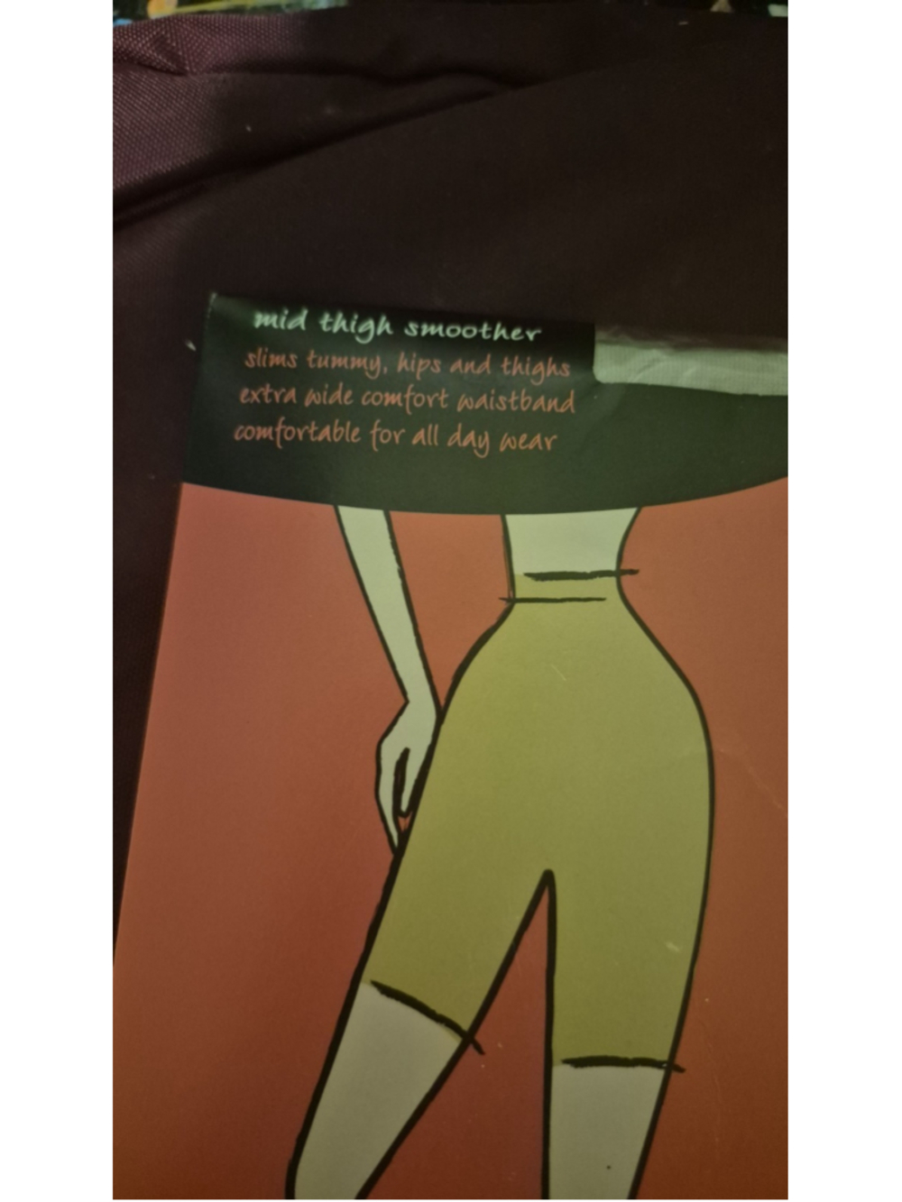 1p JCPenney Take Shape Mid Thigh Smoother Shapewear - sz 4 - Nude - Picture 2 of 6
